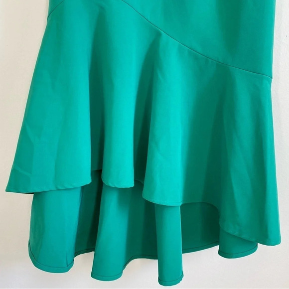 NWT BARDOT Lisandra Midi  Dress In Greenlake Size 10/L - Picture 7 of 12